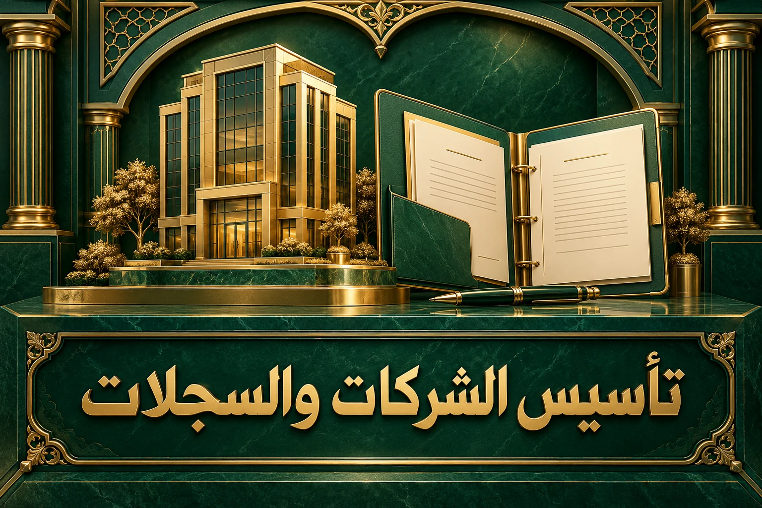 تأسيس الشركات والسجلات
