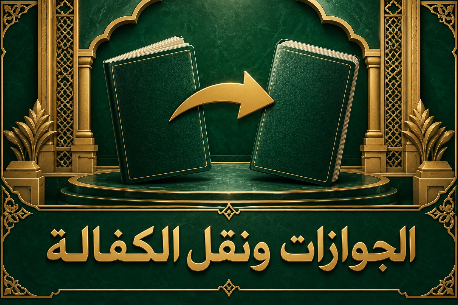 الجوازات ونقل الكفالة