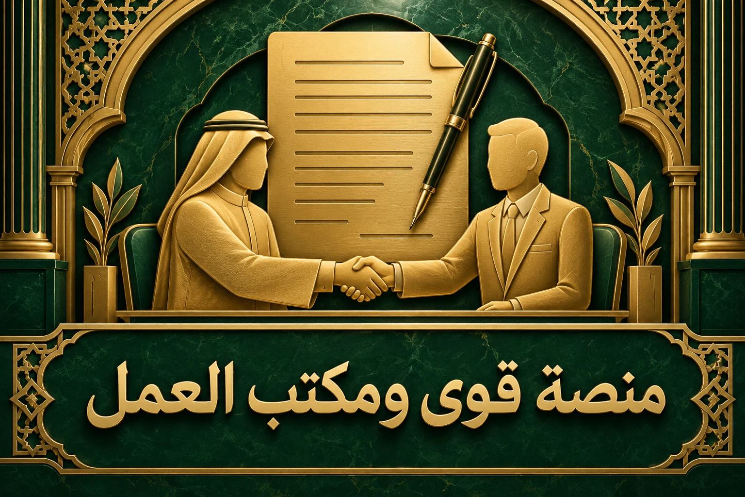 منصة قوى ومكتب العمل